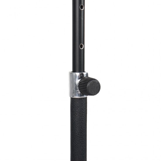 Horka Zitstok, aluminium met leren zit
