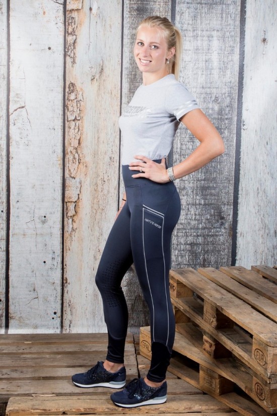 Harry's Horse Rijbroek Equitights Grip Navy