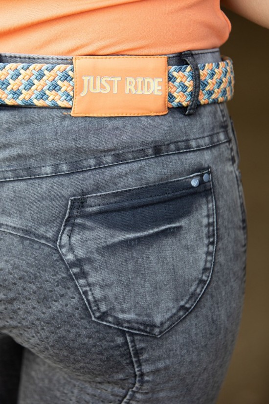Harry's Horse Rijbroek Denim Just Ride Verano Full Grip