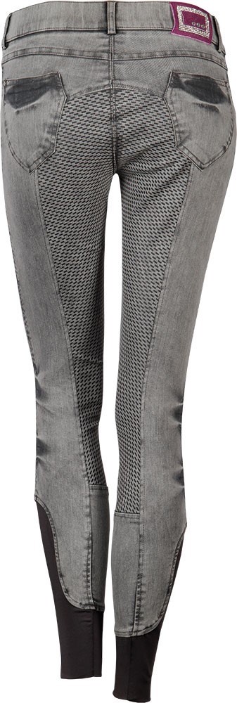 Harry's Horse Rijbroek Denim Novi Full Grip Ebony