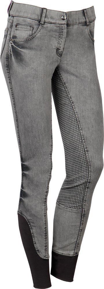 Harry's Horse Rijbroek Denim Novi Full Grip Ebony