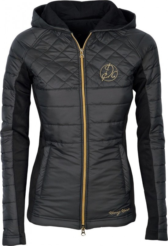 Harry's Horse Hoodie Padded Denici Cavalli Gold