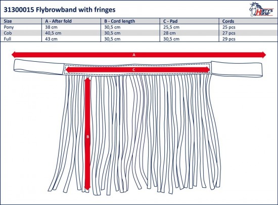 Harry's Horse Vliegenfrontriem