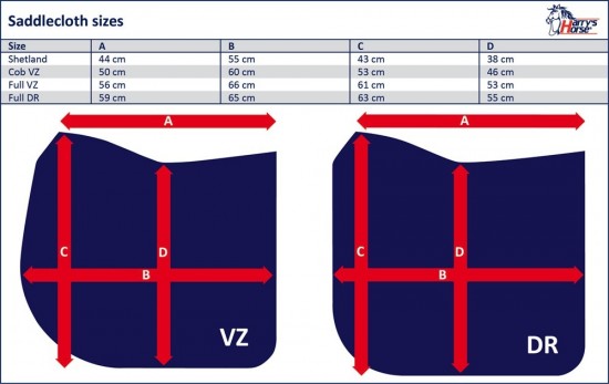Harry's Horse Zadeldek Reverso Competition