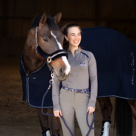 Harry's Horse Fleecedeken Denici Cavalli Taupe