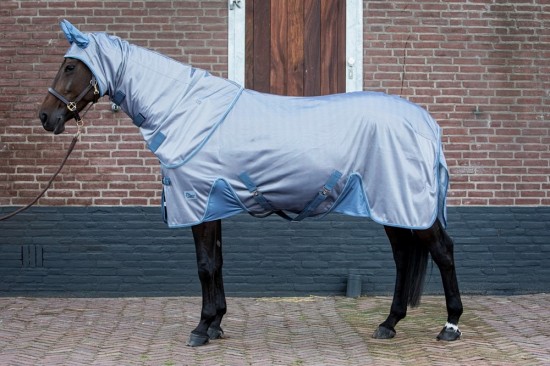 Harry's Horse Vliegendeken Mesh Reflective met losse hals