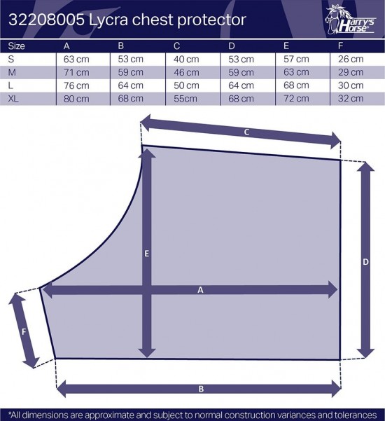 Harry's Horse Borstbeschermer
