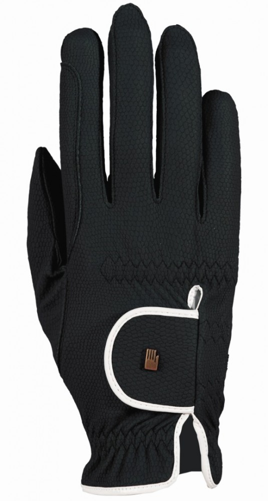 Roeckl Lona Handschoenen Zwart-Wit