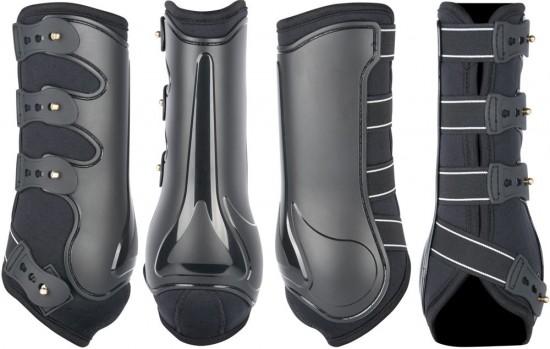 Harry's Horse Beenbeschermers Grand Prix Voorbenen Zwart