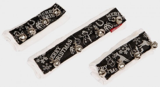 Set kerstbelletjes voor halster/hoofdstel