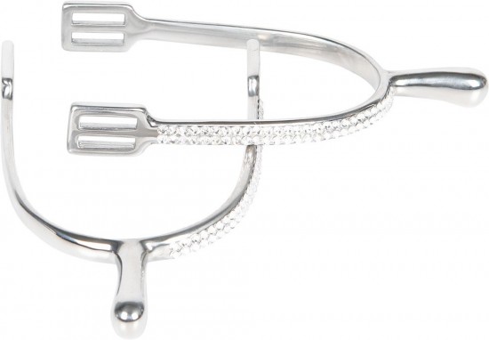 Harry's Horse Sporen knop Strass RVS