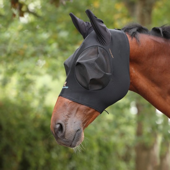Shires Flyguard Pro Stretch Vliegenmasker