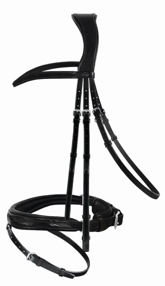 Passier Blu Spirit Hoofdstel Zwart Lak Graphite