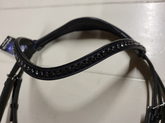 Passier Blu Spirit Hoofdstel Zwart Lak Graphite