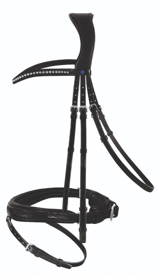 Passier Blu Spirit Hoofdstel Zwart Lak