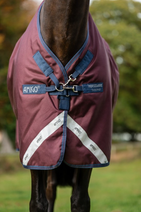 Amigo 1200D Plus 0gr. Burgundy (inclusief hals)