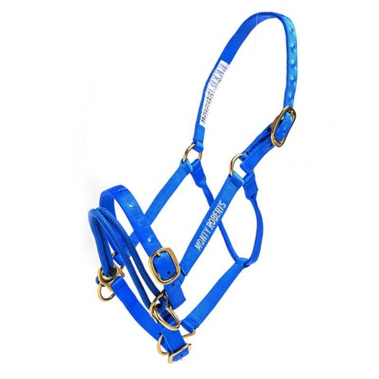 Monty Roberts Dually Halter, Blauw