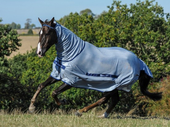 Bucas Buzz-Off Full Neck Blue