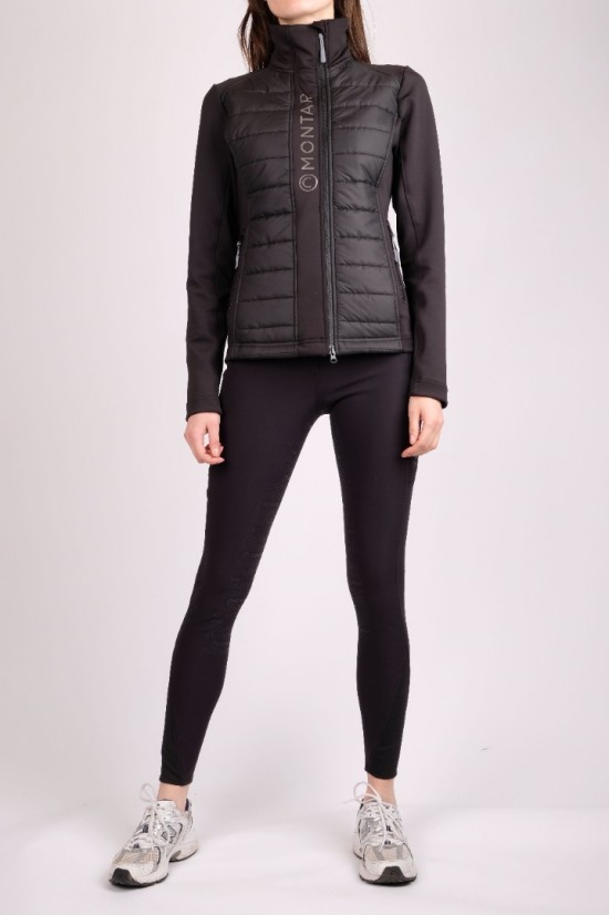 Montar Emma Quilt Body Jacket Zwart