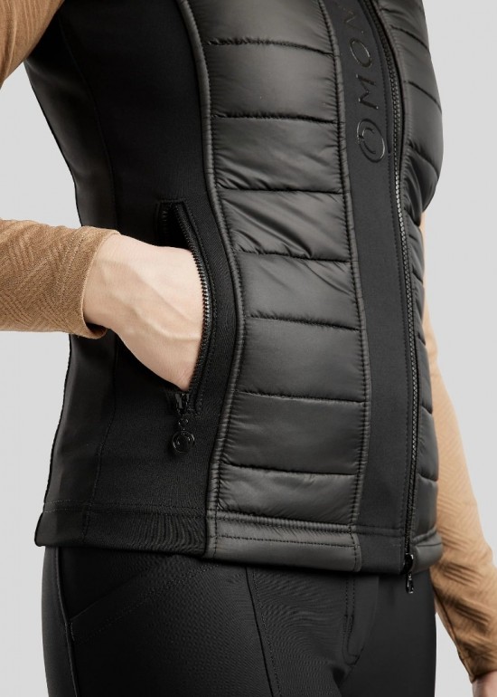 Montar Emma Bodywarmer Zwart