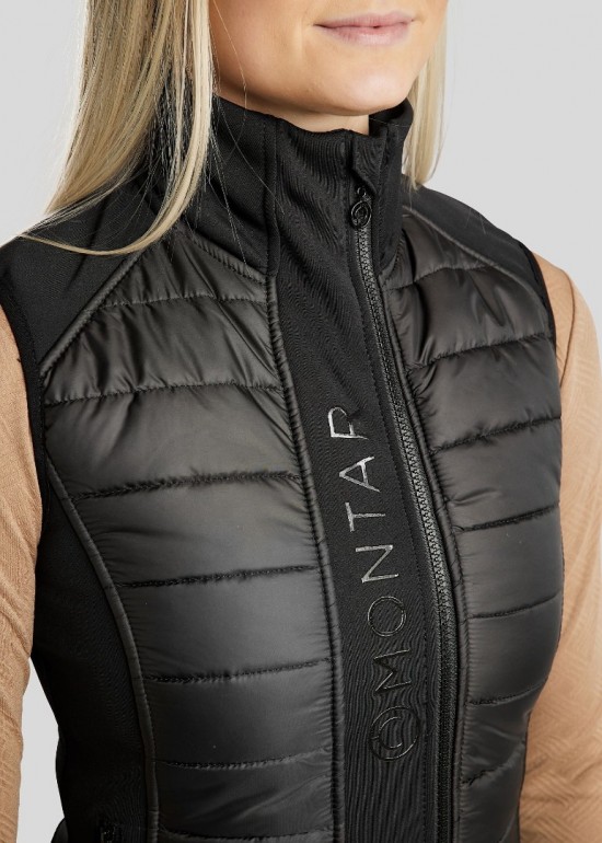 Montar Emma Bodywarmer Zwart