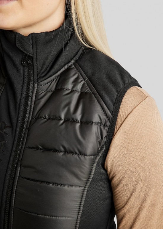 Montar Emma Bodywarmer Zwart