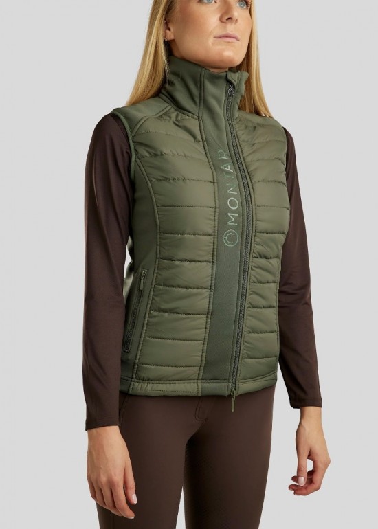 Emma bodywarmer pine green