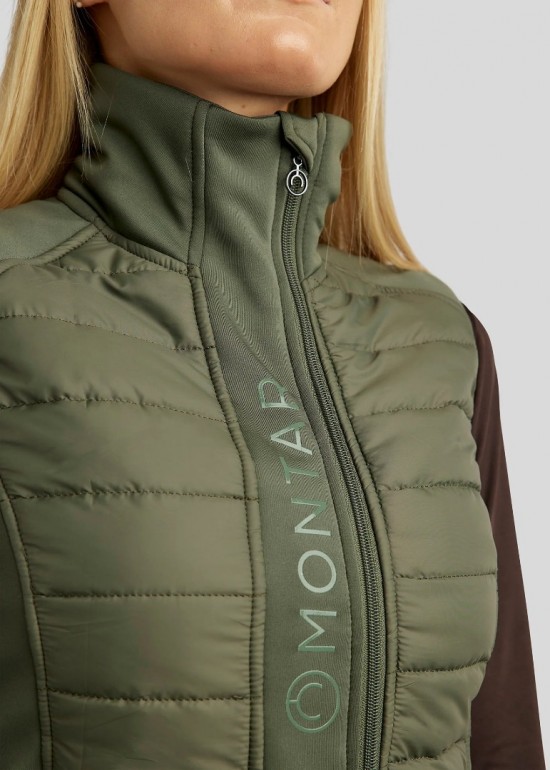 Emma bodywarmer pine green2