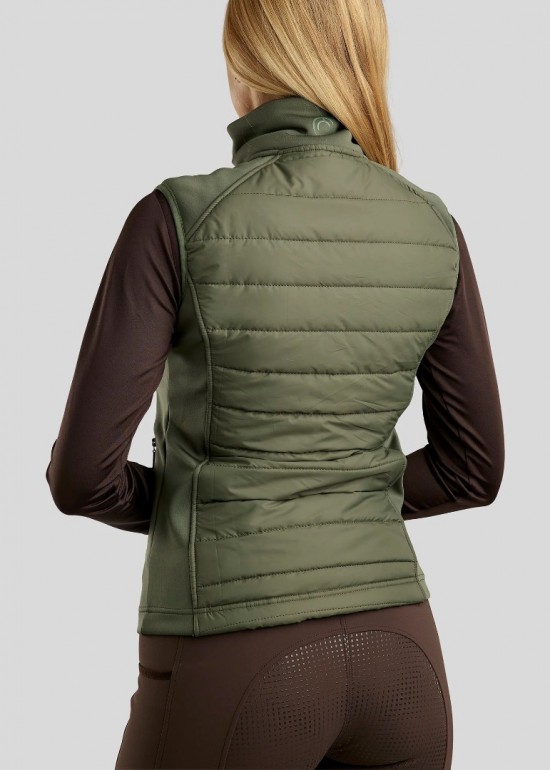 Emma bodywarmer pine green4