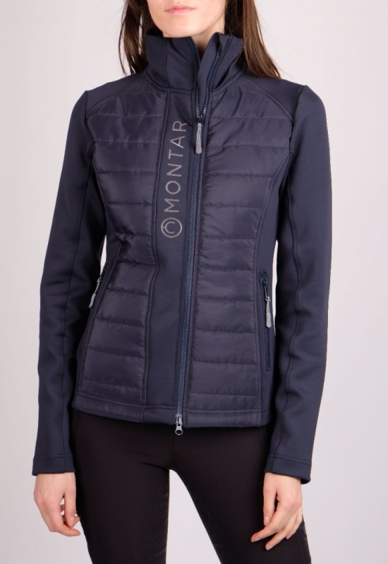 Montar Emma Quilt Body Jacket Navy
