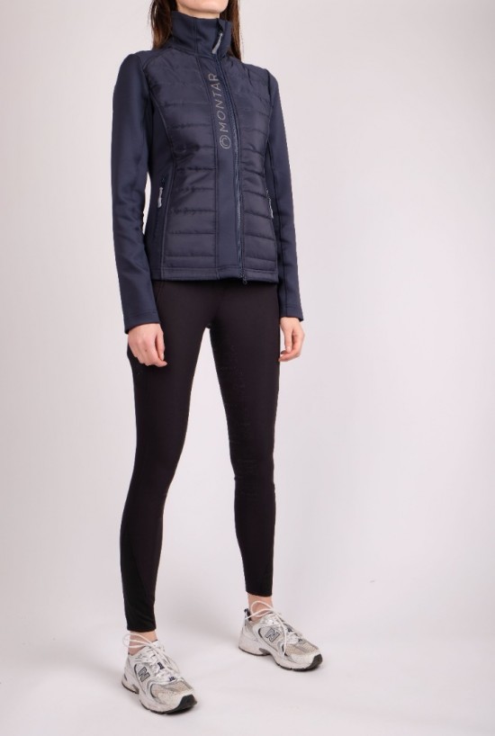 Montar Emma Quilt Body Jacket Navy