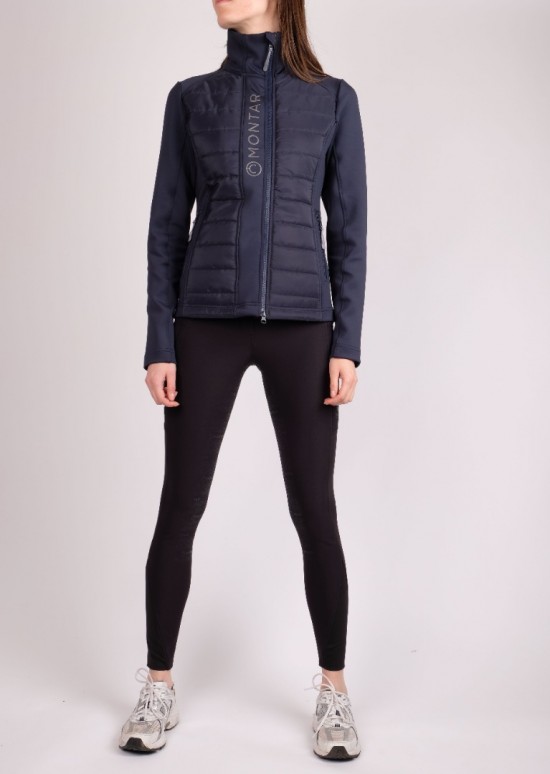 Montar Emma Quilt Body Jacket Navy
