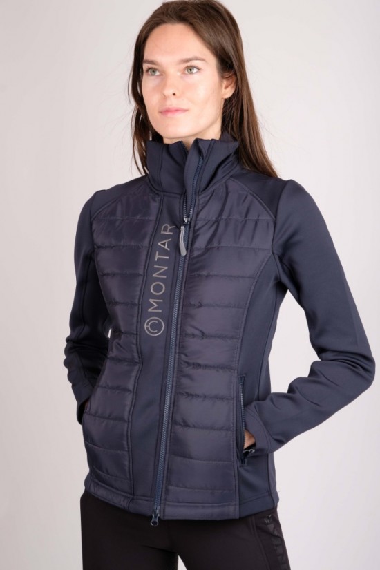 Montar Emma Quilt Body Jacket Navy