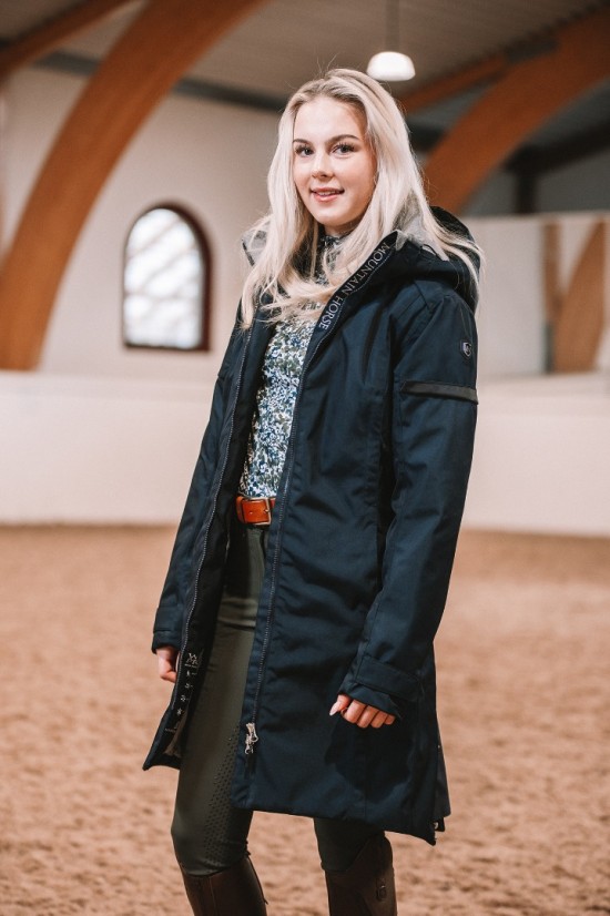 Mountain Horse Grace Parka Sapphire Blue
