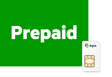 KPN Prepaid Simkaart met beltegoed