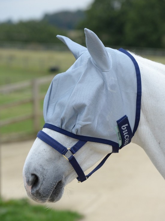 Buzz-Off Fly Mask Blue