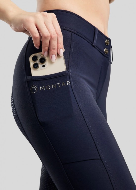 Montar Megan Highwaist with Phonepockets Navy