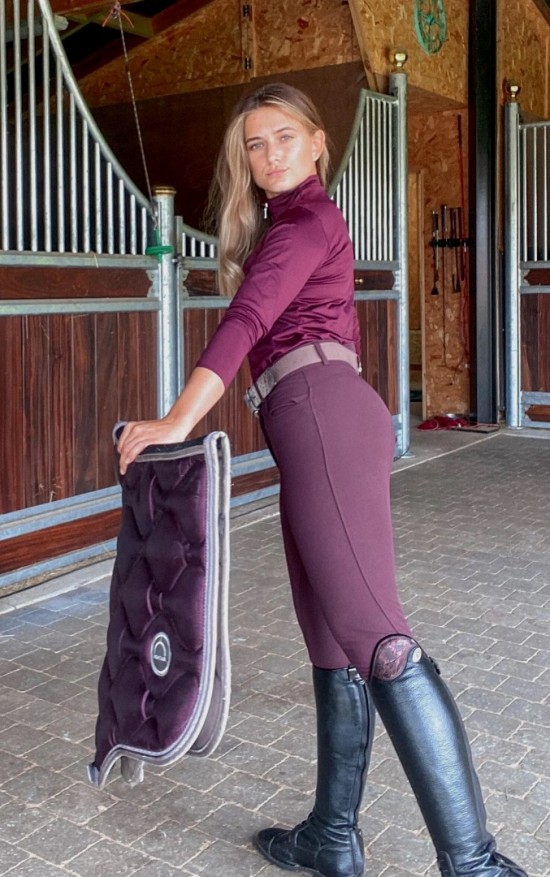 Montar Megan Yati Highwaist Vol 2 Full Grip Plum