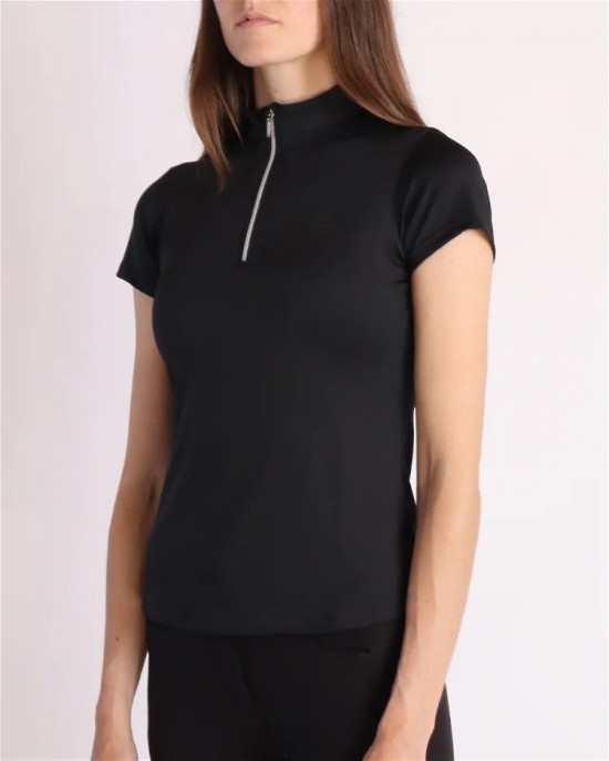 Montar Melanie Vertical logo Zwart