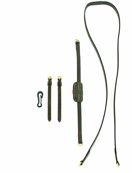 Rambo Micklem Multi Bridle, Zwart