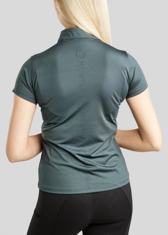 Montar MoElaine Lasercut Shirt Dark Slate