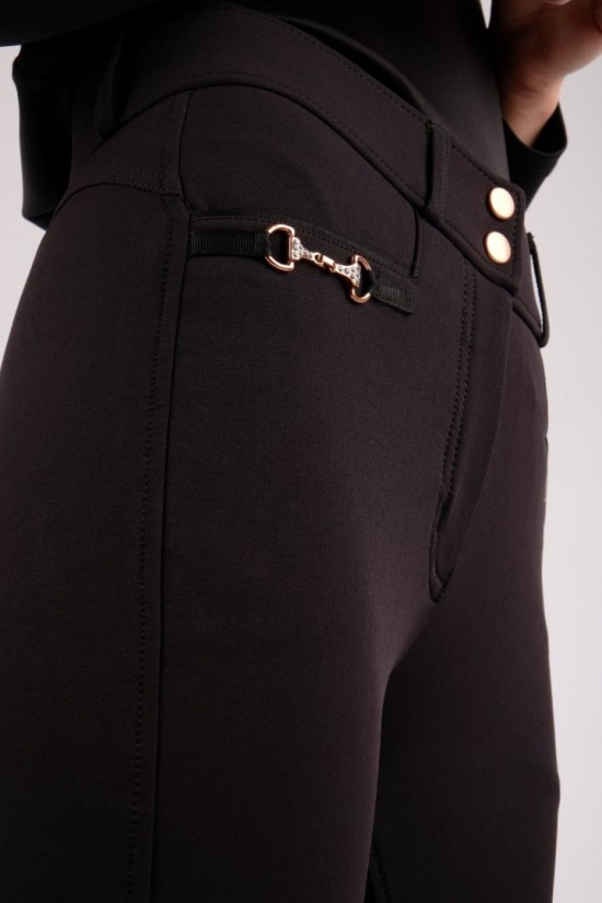 Montar Molly Rosegold Highwaist Black