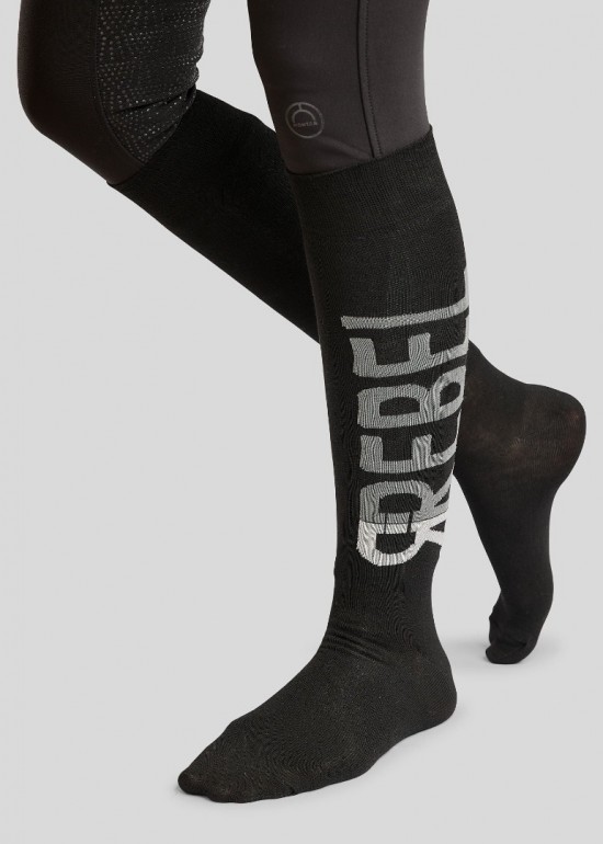 Montar Rebel Logo Socks Zwart