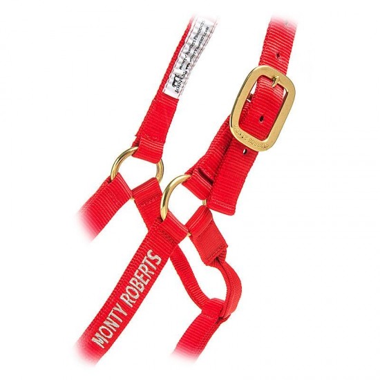 Monty Roberts Dually Halter, Rood