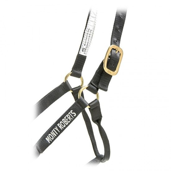 Monty Roberts Dually Halter, Zwart